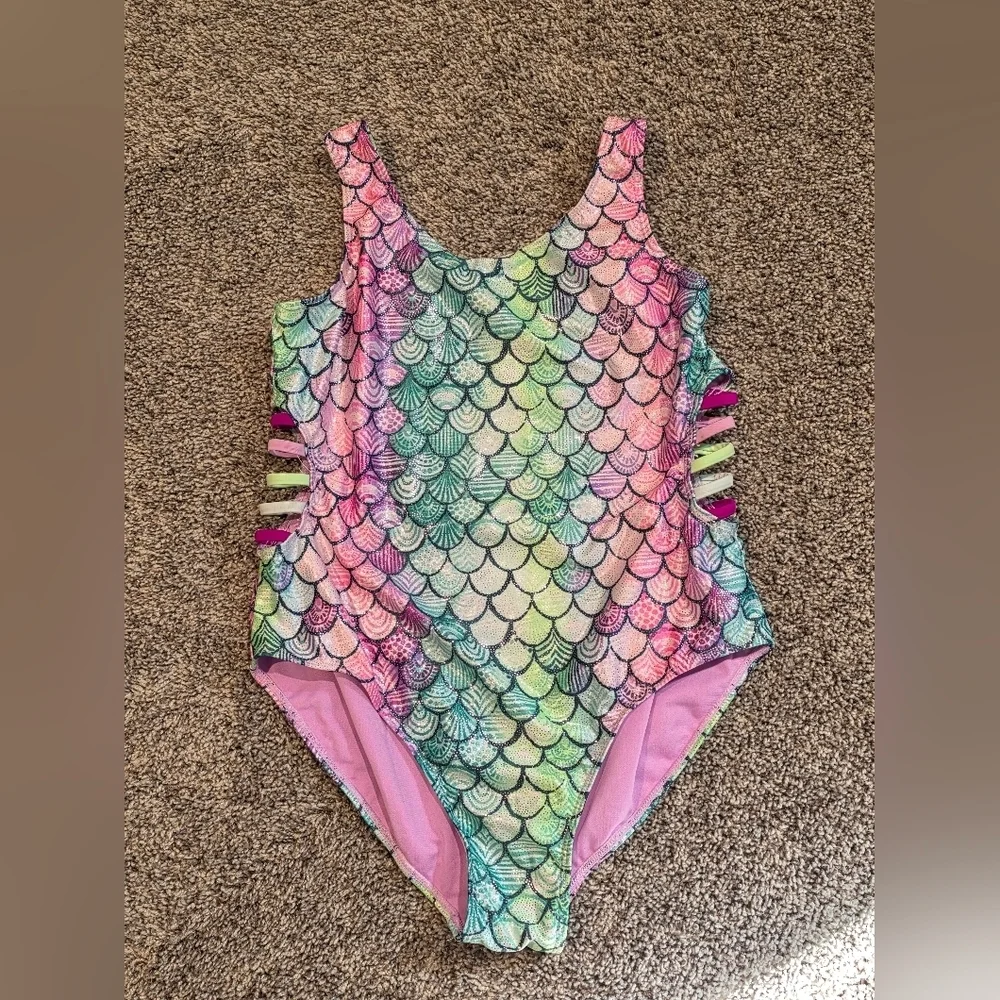 Wonderkids Mermaid One Piece Swimsuit Size 14plus